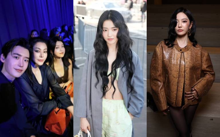 女星米蘭時裝周暗藏心機？金泰梨睡衣風辣翻、Ning Ning下衣失蹤，陳妍希性感低胸同框李鍾碩