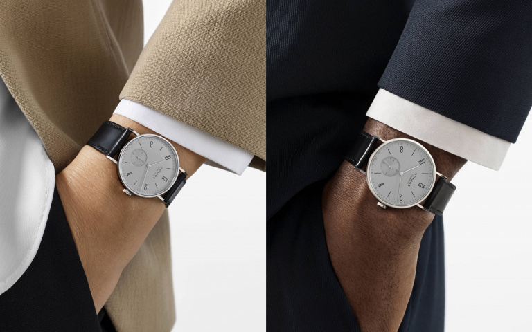 百搭必備款!NOMOS再創新品,鉑金灰腕錶系列,讓日常穿搭更不凡!
