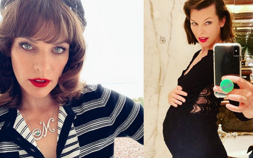 剛懷孕的蜜拉喬娃維琪靠這瓶來抗老　法國女人養肌用4周效果通通看出來！