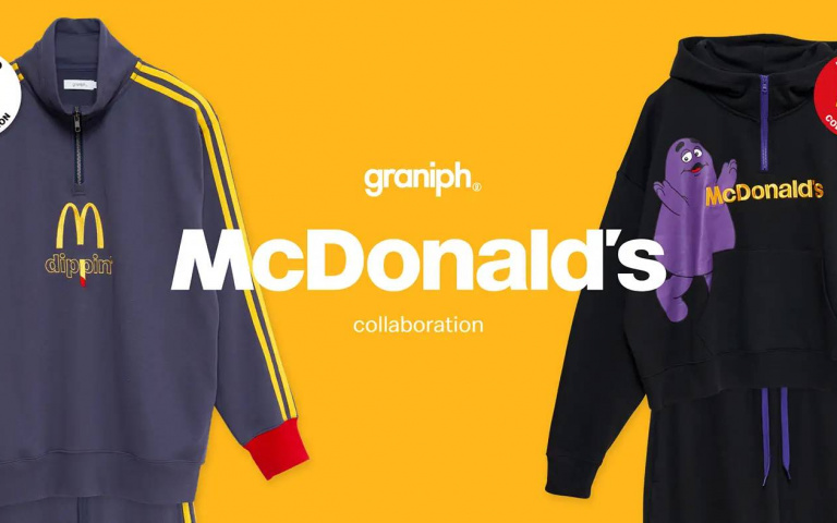 經典吉祥物再度回歸！graniph x 麥當勞推出聯名系列