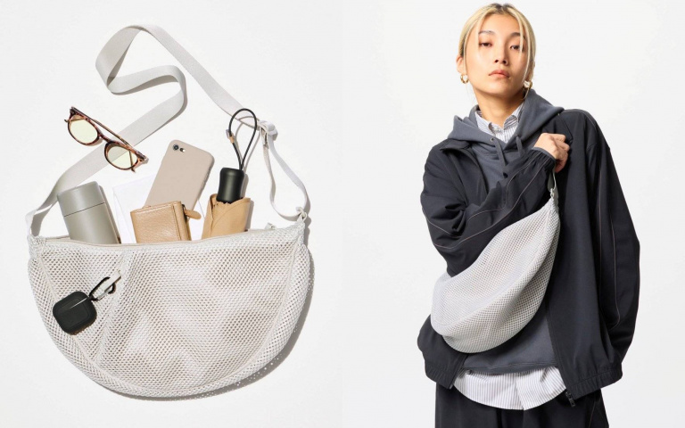 UNIQLO推出「洗衣袋」包包?網友笑翻:擺進洗衣機剛剛好!
