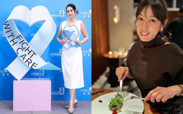 曾因化療滿臉漲痘不敢照鏡子！朱芯儀分享癌後「減法保養」很重要，半年才喝一次手搖飲，多喝水＋每天快走30分鐘