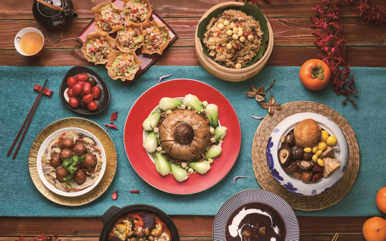 素食者也能吃很好！蔬食年菜、素食粥品　豐富美味好選擇