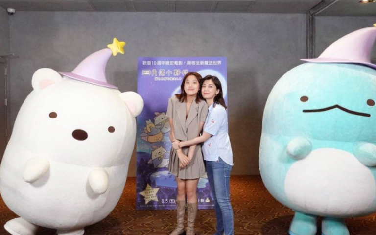 賈靜雯包場邀親友看《角落小夥伴電影版》　爆料修杰楷怕冷像「白熊」