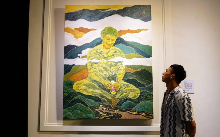 5月台東好藝文2／東海岸藝術能量持續綻放中　創作者以畫作記錄島嶼母親身影、觀照自我