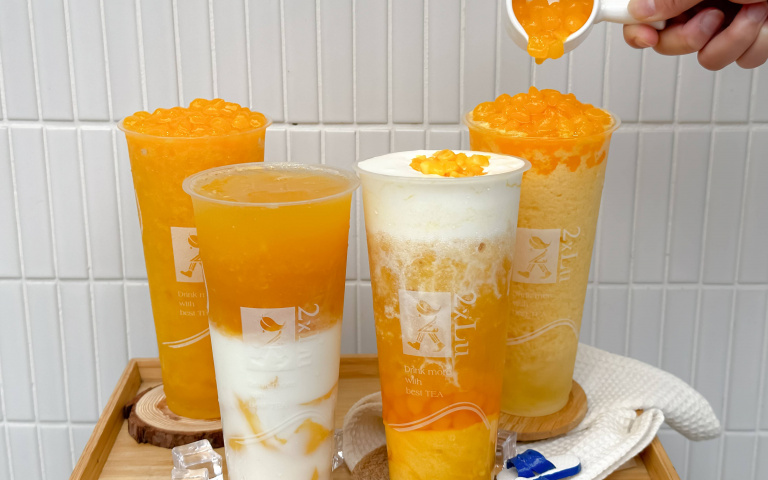 芒果控快衝!4款新飲品登場,集滿字免費兌換!冰沙、兩款配料開吃!