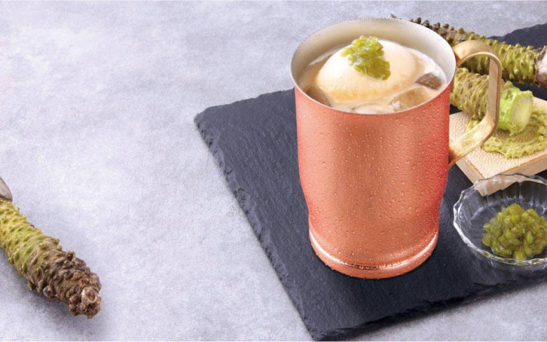 咖啡加了哇沙米？日本上島珈琲推出期間限定「伊豆芥末牛奶咖啡」