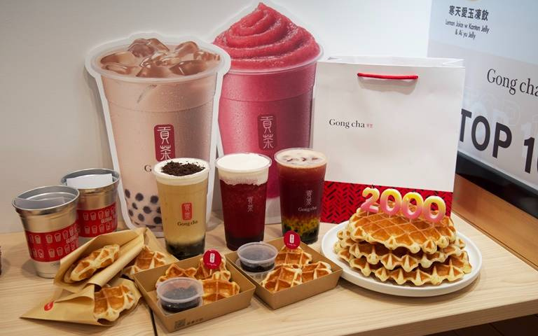 葡萄控要暴動啦!「貢茶」推2款飲品,奶蓋、百香冰茶,酸甜滋味超消暑