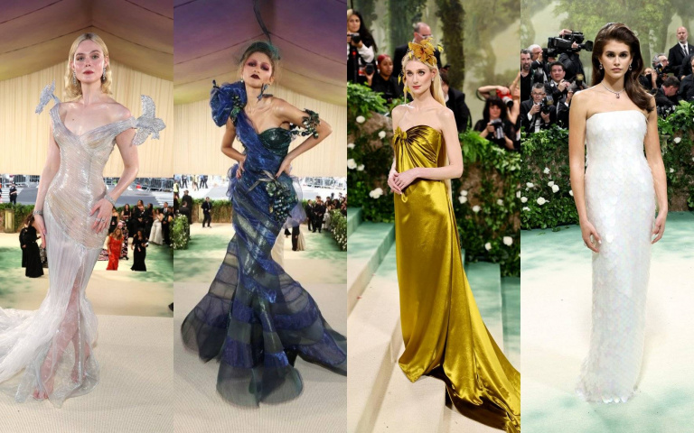 2024 Meta Gala紅毯造型一次看!Zendaya、Kaia Gerber、Elle Fanning、Elizabeth Debicki都在搶誰是第一美!