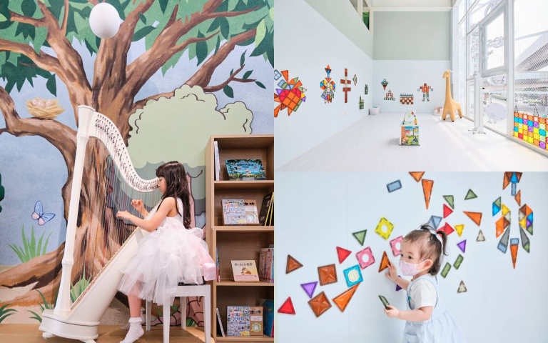 信義區全新親子空間「粿粿繪本館」　黑板牆、磁力片、陪讀姊姊激發無限想像力