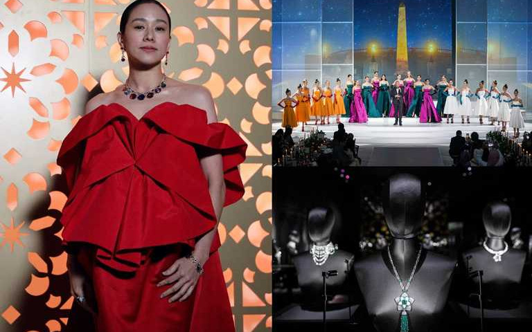 林嘉欣仙氣冠頂華人女星One & Only！阿布達比見證寶格麗Jannah頂級珠寶新作
