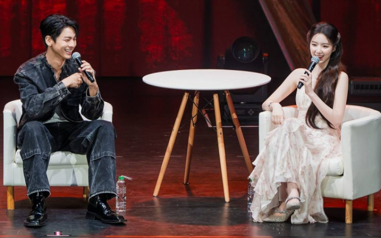 舒華頭靠林柏宏肩膀　重演《背著善宰跑》演技獲認可