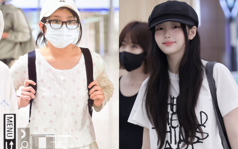 ILLIT沅禧機場「小學生穿搭」太可愛！公司秒出手「重配眼鏡」、私服全交給造型師