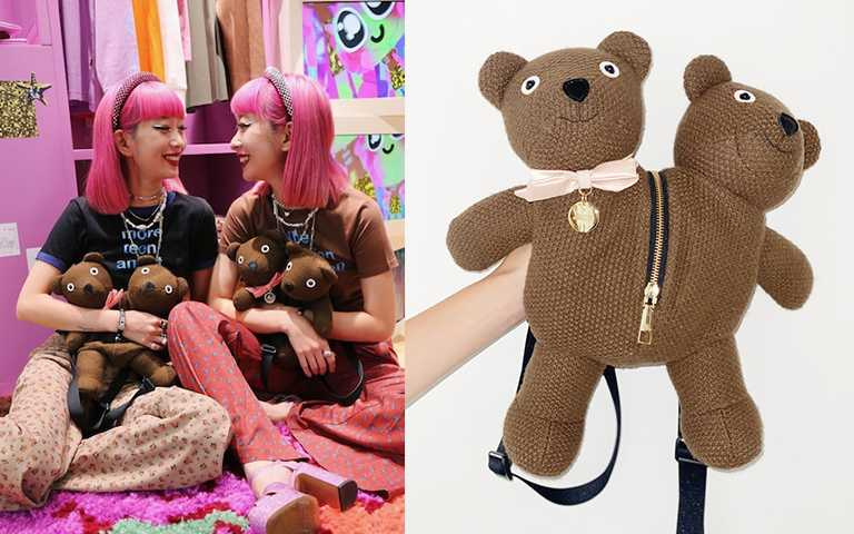 非凡的美麗MJ Heaven系列，「雙頭熊包包」絕對是入秋最萌！