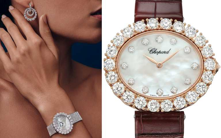 流轉鑽時風華！蕭邦「L’Heure du Diamant」系列自動上鏈腕錶　皇冠式鑲嵌工藝綻放璀璨光彩