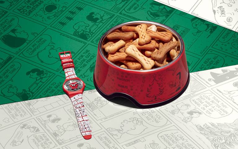 童心敲碗迎聖誕!SWATCH「聖誕史努比」超萌限量特別版,陪伴毛小孩織就歡樂時光