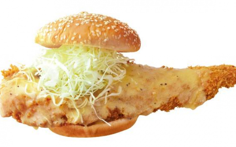 內餡遠超出漢堡的範圍!日本速食連鎖店推出既豪邁又浮誇的漢堡