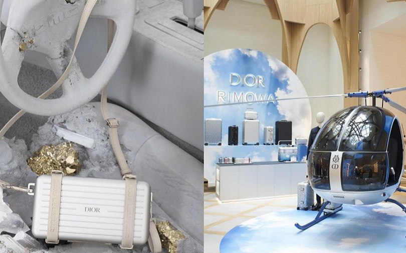 DIOR and RIMOWA 聯名台灣__月上市！　小巧側背包沒有理由不敗下去