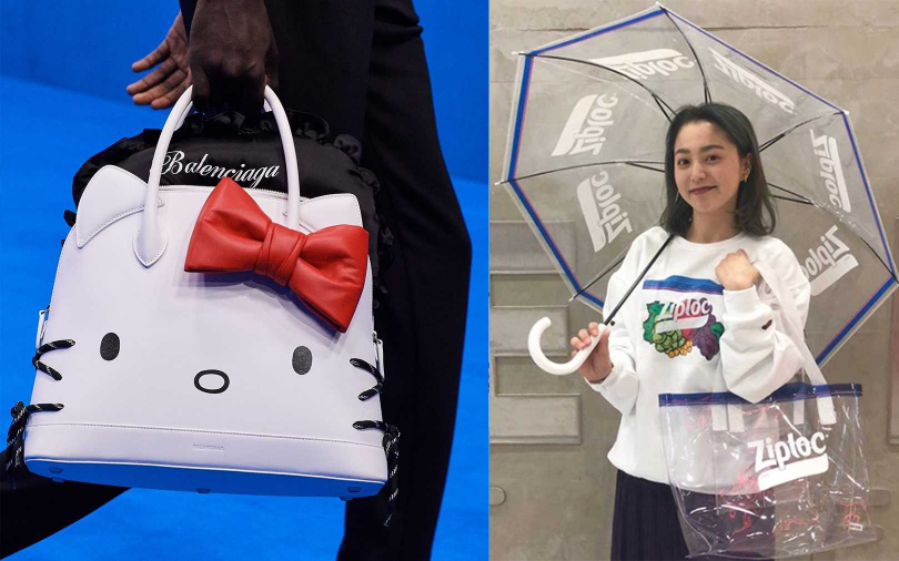 超萌跨界聯名包款!Ziploc × BEAMS第二彈、立體蝴蝶結Hello Kitty × BALENCIAGA