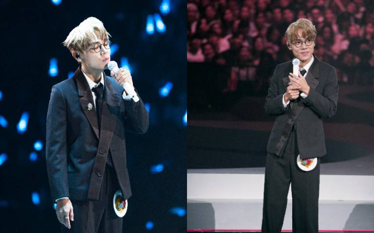 林家謙演唱會造型爆紅！靠一盤FENDI義大利麵吊飾，把西裝穿成全場最可愛