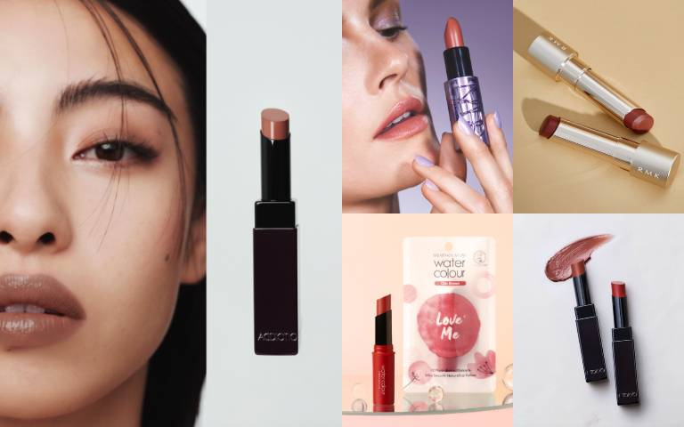 2025秋冬話題唇膏與色號推薦！ADDICTION、RMK、NARS、曼秀雷敦，打造高級感「溫柔棕」唇妝