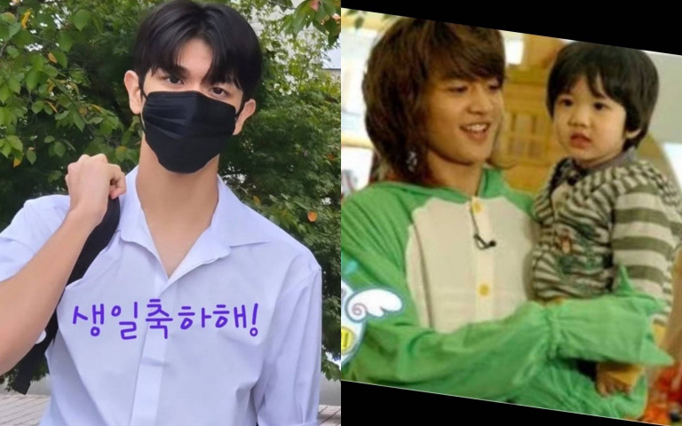 經典韓綜《Hello Baby》珉豪「兒子」18歲了！從5歲萌娃→長腿校草 根本複製貼上偶像爸！