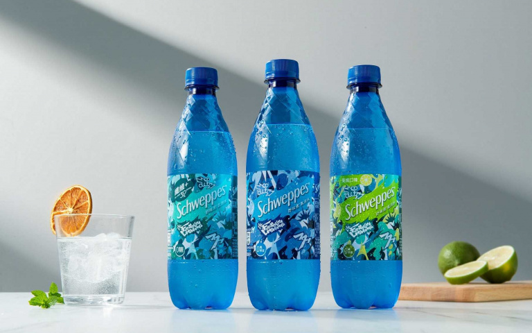 氣泡水玩跨界!聯手日本視覺藝術打造潮流瓶身