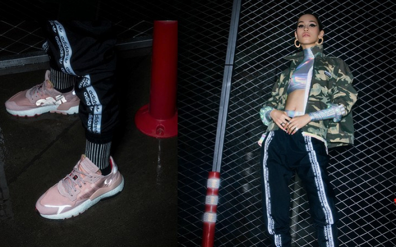鹿晗、水原希子高調穿adidas Originals聯乘3M科技潮流材質,有態度有街頭精神