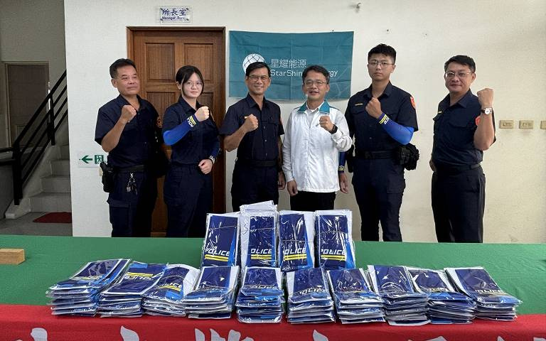 照護波麗士雙臂 星耀暖心贈涼感防曬警用袖套