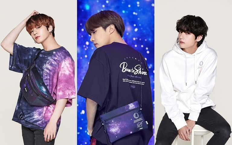 防彈少年團BTS X FILA最新企劃聯名 「VOYAGER COLLECTION」系列台灣同步預購!