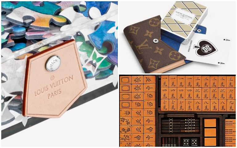 這組麻將要上百萬?!LV、愛馬仕「精品桌遊」,別讓貧窮限制你的想像…