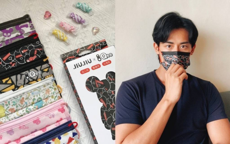 每款都該收藏!「JIUJIU×Qee公仔」再度聯名,口罩也能讓你潮翻天!