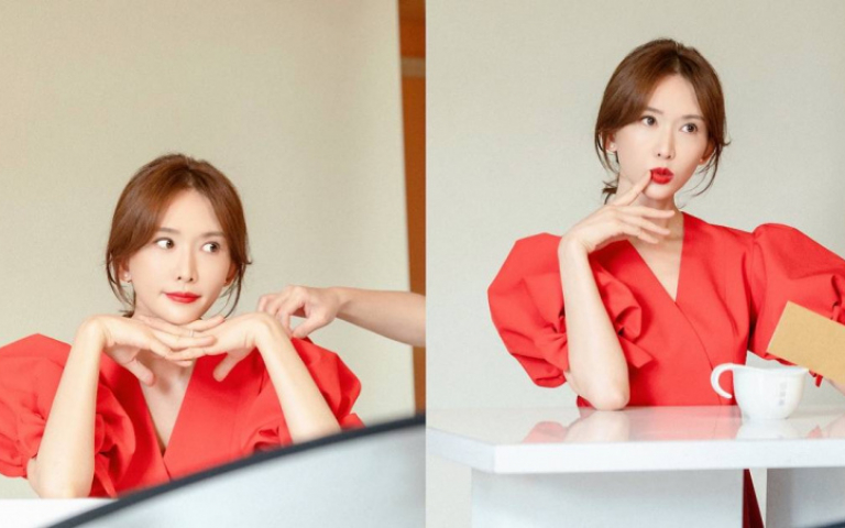 林志玲拍廣告姐夫甜蜜應援　連線1歲兒子聽奶音呼喚融化