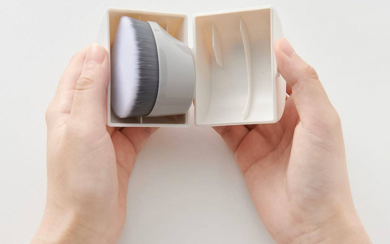 美妝新手也能輕鬆上手！無印良品3D化妝用海綿、粉底刷打造精緻透亮精妝容