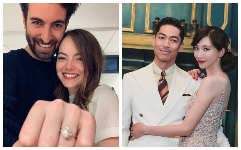 艾瑪史東、林志玲都嫁出去了，她們喜歡配戴的絕美花嫁珠寶選起來