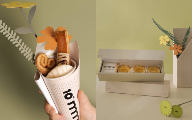 網路人氣甜點品牌快閃全台　花束冰淇淋、三溫糖蝴蝶酥輕鬆買