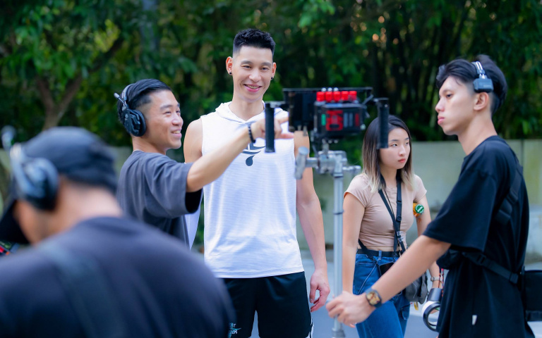 沈春華、林書豪挑戰動作片？拍攝 Uber Eats 品牌影片演技大爆發 ！