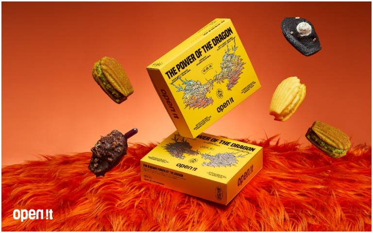 2024龍年最霸氣禮盒登場！open it. 推出龍光煥發新春限定口味