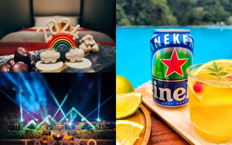 酒店舉辦「跨年晚會」！享受原住民樂團精彩表演，還能無限暢飲各種飲品！