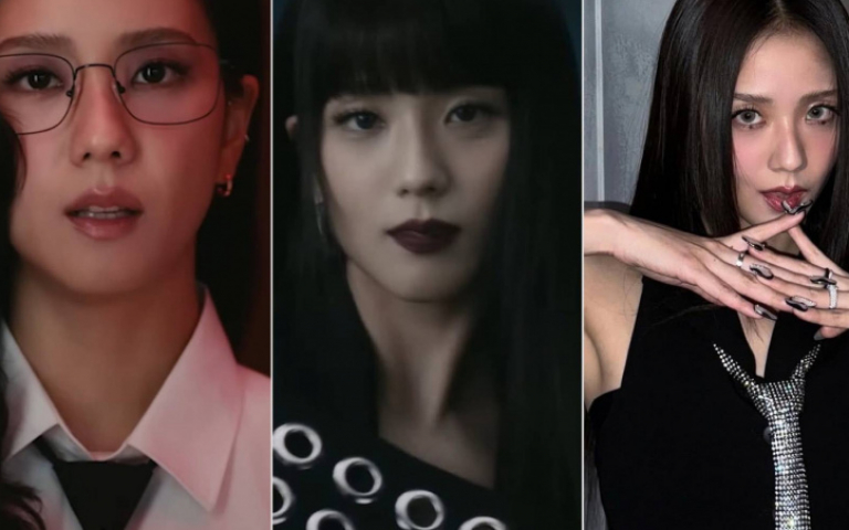 Jisoo美貌驚人再升級！最新《Earthquake》學院派襯衫和唇膏色號被問爆，解鎖暗黑女王魅力！