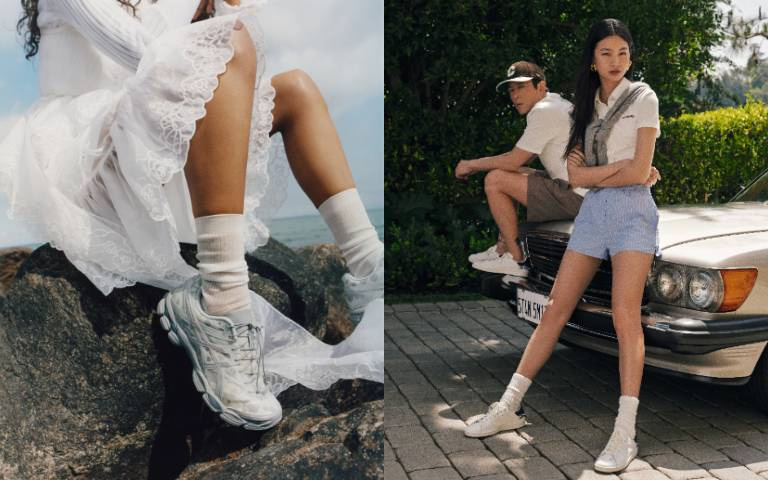 ASICS這雙夢幻花朵鞋好燒心!女神鄭浩妍上腳Stan Smith珠珠鞋、潮人手刀搶