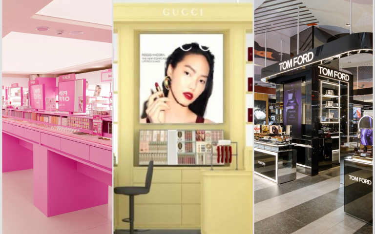 台北美妝新櫃地圖！GUCCI Beauty首櫃登場、TOM FORD信義A11開幕、rom&nd PINK OFFICE快閃引爆熱潮