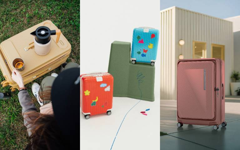 農曆年出遊、行李箱先決勝！RIMOWA海星橙太搶眼、Samsonite泰奶色優雅時髦