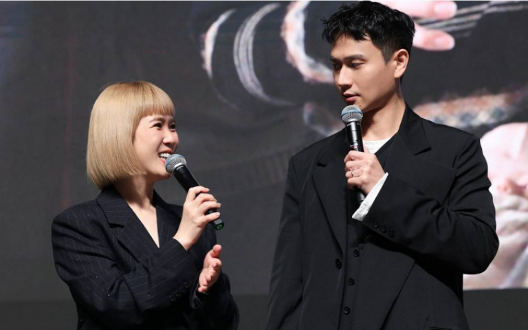 劉冠廷香港同框老婆放閃　孫可芳新片「瘋狂懷孕」還轉賣小孩