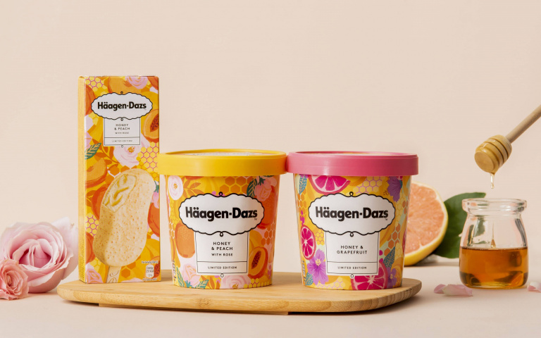 Häagen-Dazs 春季限定蜂蜜系列新上市 Bee My Honey！
