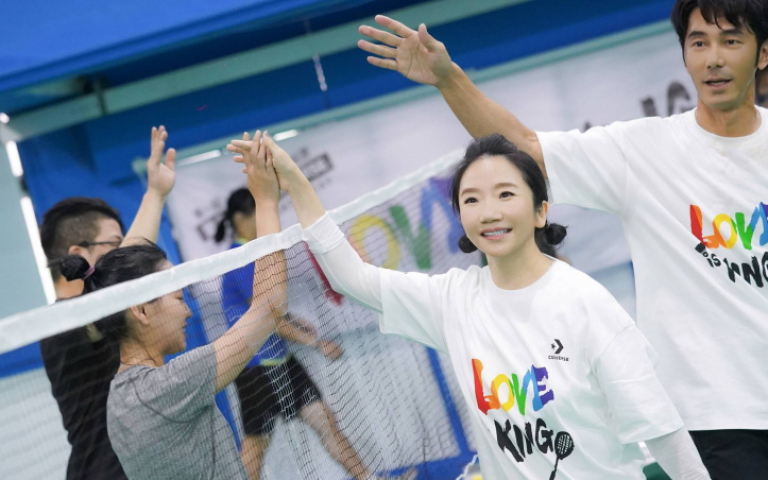 田馥甄傷癒復出運動　李李仁搭檔陶晶瑩喊「心機重」