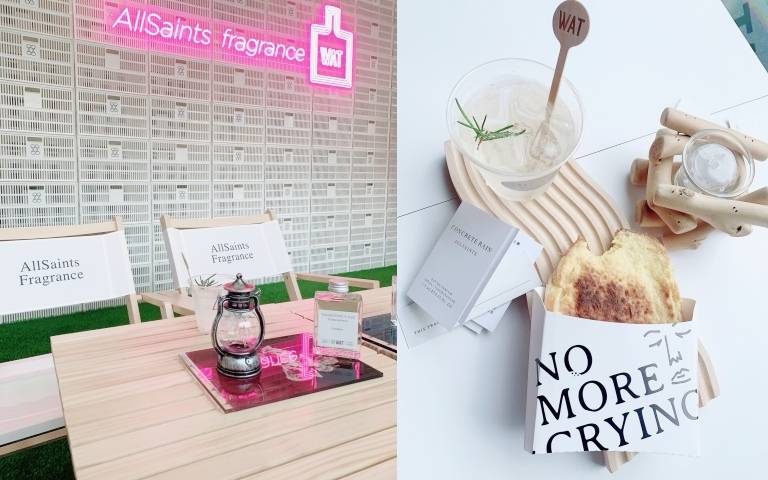 台北最新約會景點推薦！ALLSAINTS香氛X WAT信義店推『露雨之鏡香氛套餐』好吃又好拍！