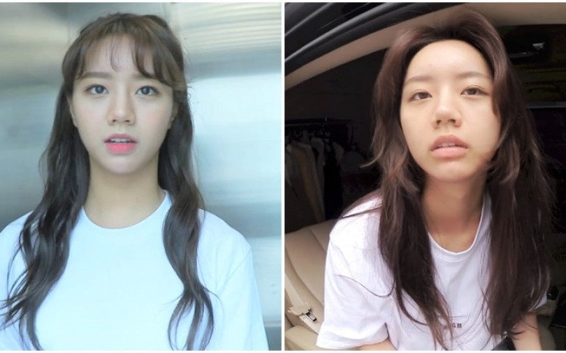 惠利素顏沒在怕，豁出去上妝過程，讓大家驚呆了