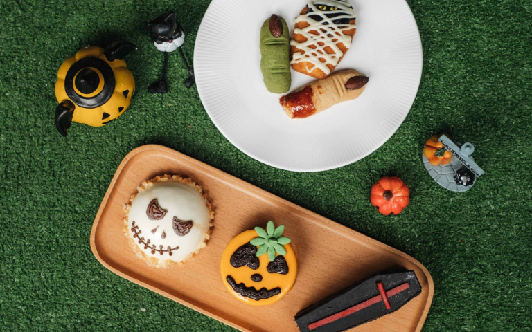 10/28~10/31萬聖節限定！「老爺小花園」推出俏皮應景甜點及暗黑系義大利麵　不容錯過！