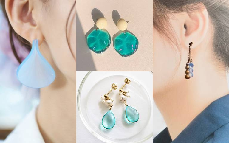 6款降溫系飾品！藍色沁涼系小配件，戴上瞬間有風、自帶涼感濾鏡